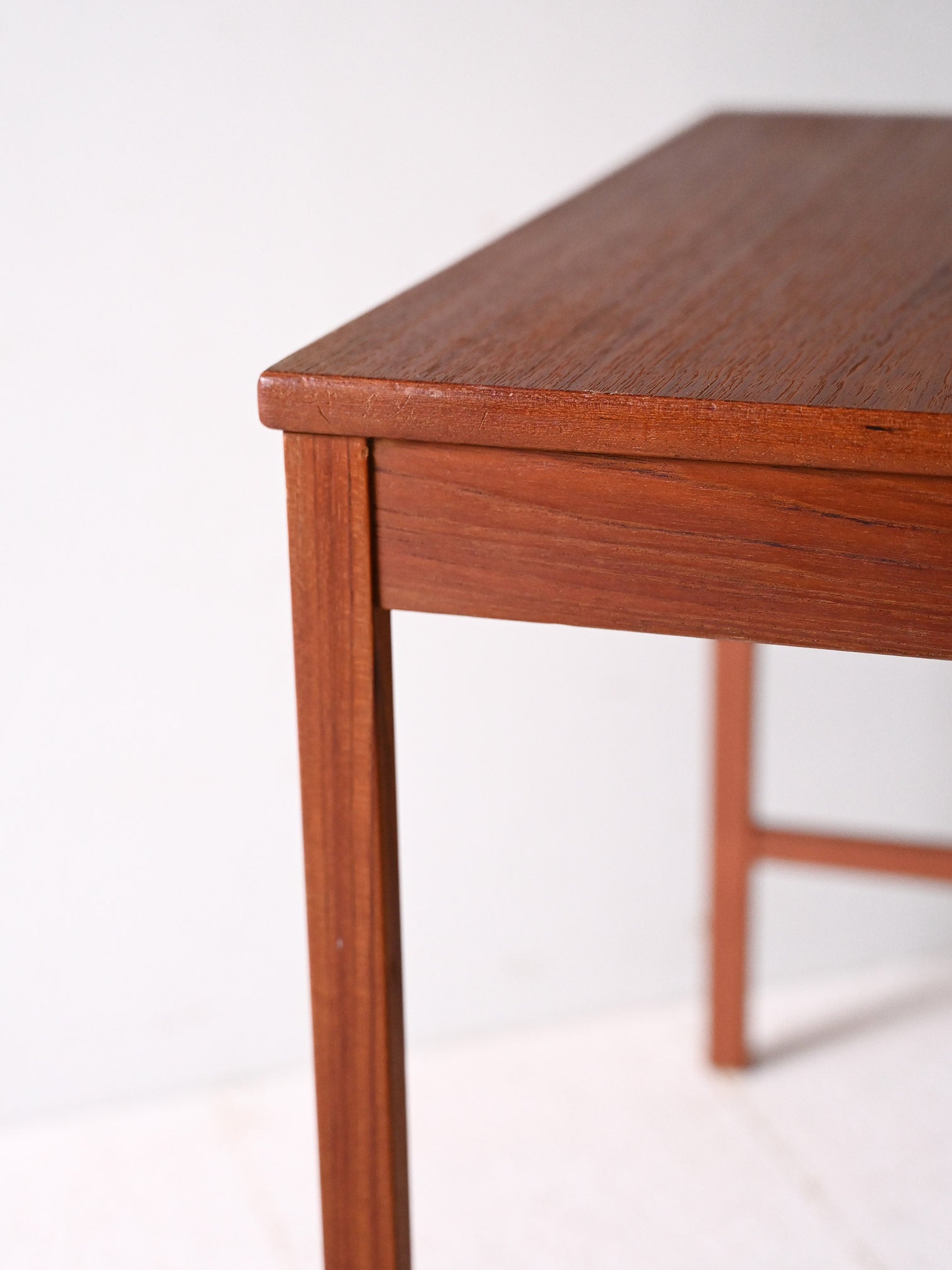 Tavolino da caffè scandinavo vintage in teak anni '50-'60 6