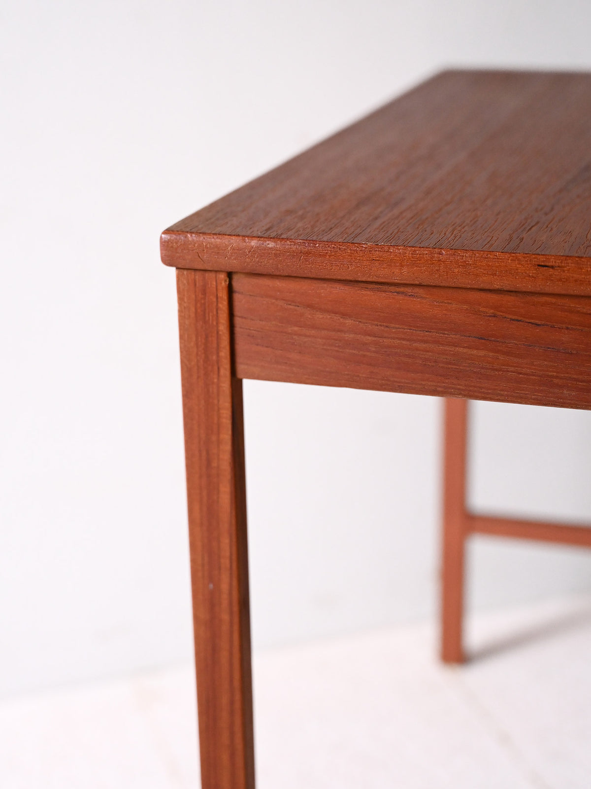 Tavolino da caffè scandinavo vintage in teak anni '50-'60 6