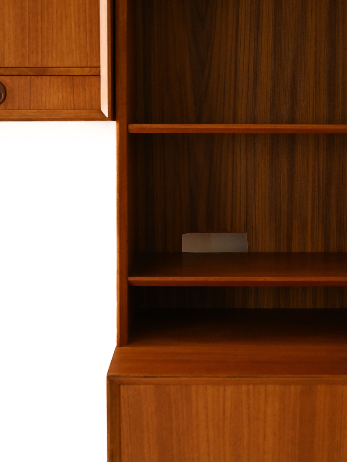 Sistema modulare scandinavo anni 60 in teak 5