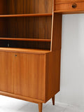 Sistema modulare scandinavo anni 60 in teak 6