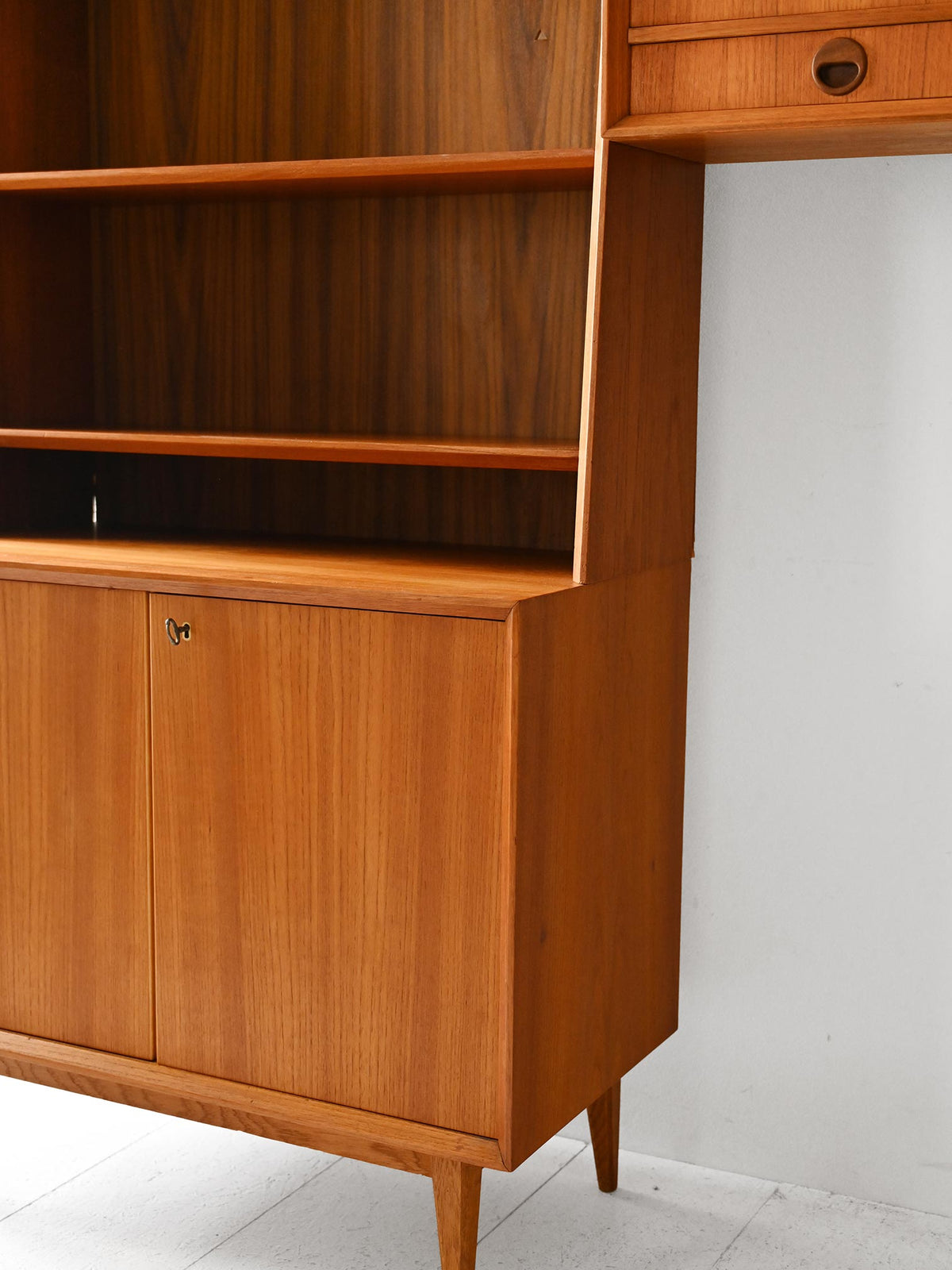 Sistema modulare scandinavo anni 60 in teak 6