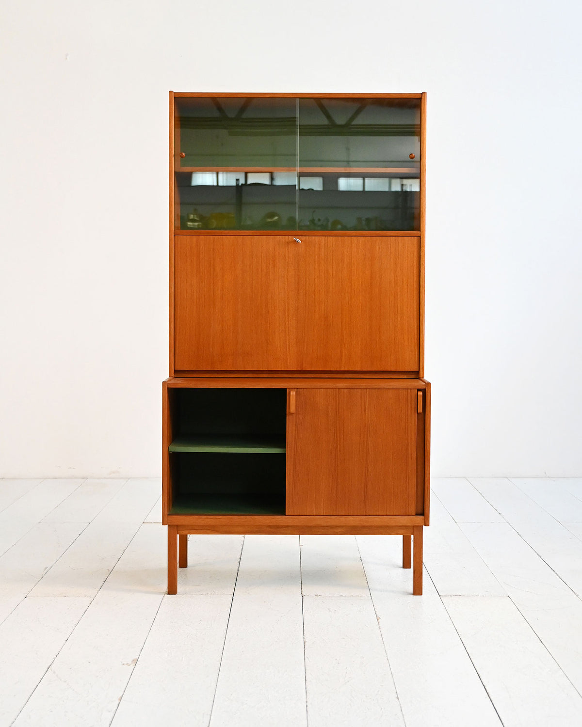 Libreria di Erik Wørts per Bodafors con mobile bar, anni ’60 3