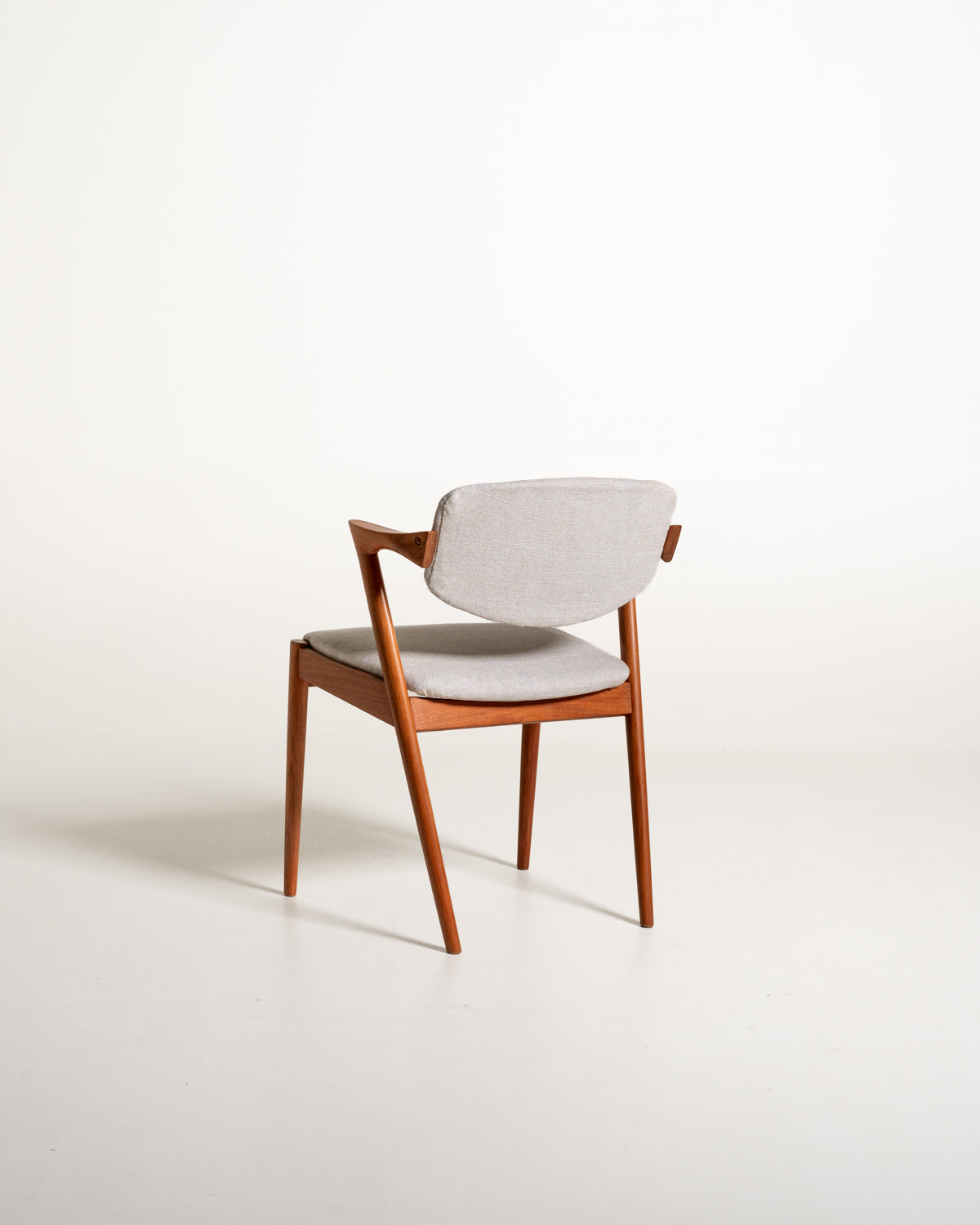 Set di 4 sedie modello “42” di Kai Kristiansen in teak per Schou Andersen Møbelfabrik, Danimarca, anni '60