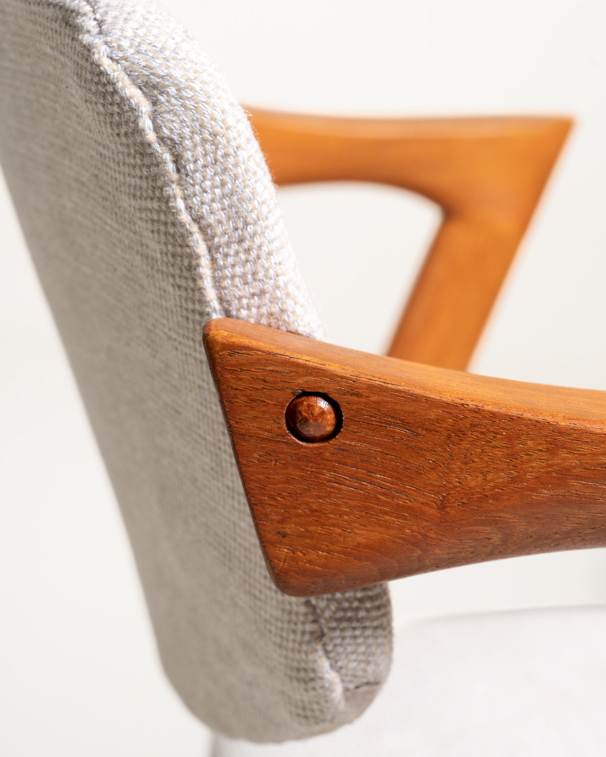 Set di 4 sedie modello “42” di Kai Kristiansen in teak per Schou Andersen Møbelfabrik, Danimarca, anni '60