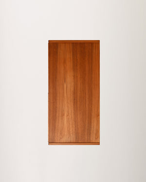 Cabinet scandinavo in teak con cassetti, anni ’50/’60 8