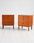 Comodini in teak Scandinavia anni ’60 1
