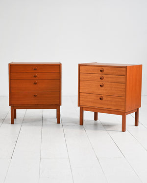 Comodini in teak Scandinavia anni ’60 1