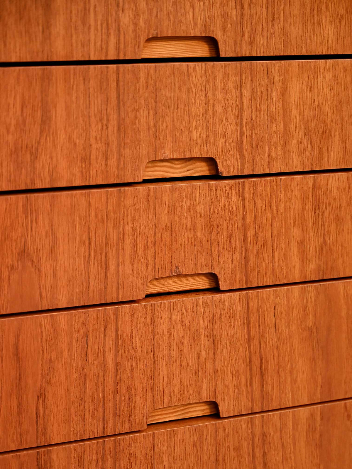 Sideboard scandinavo teak e pino anni ’60 10