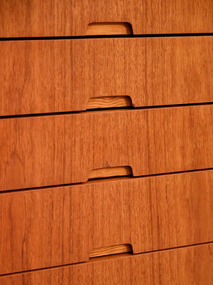 Sideboard scandinavo teak e pino anni ’60 10