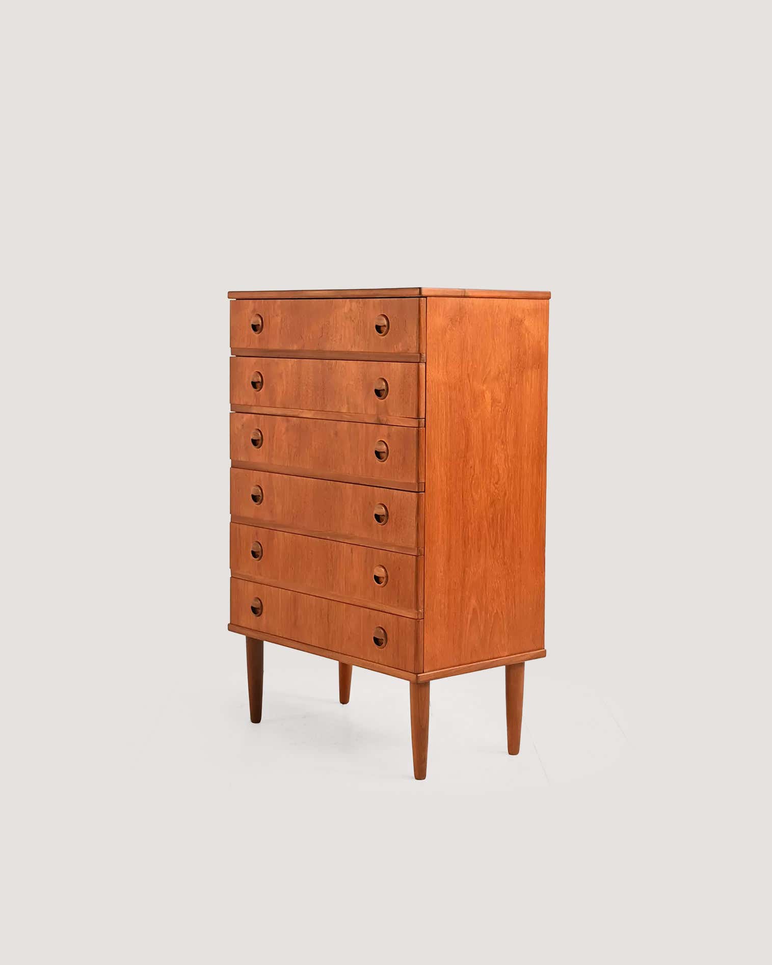 Sestina danese in teak, anni ’60