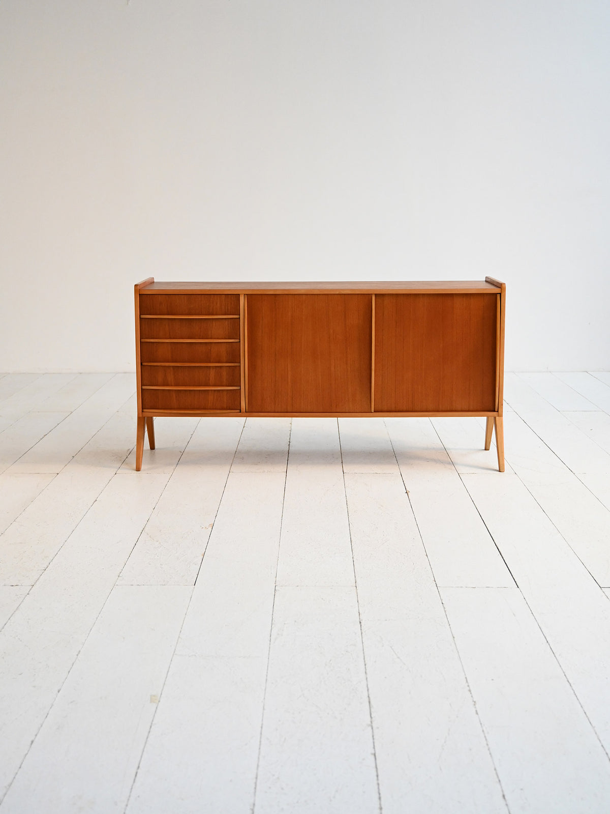 Sideboard scandinavo in teak, Svezia, anni ’60