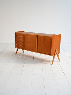 Sideboard scandinavo in teak, Svezia, anni ’60 3