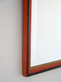 Specchio déco scandinavo anni '30 dipinto 2