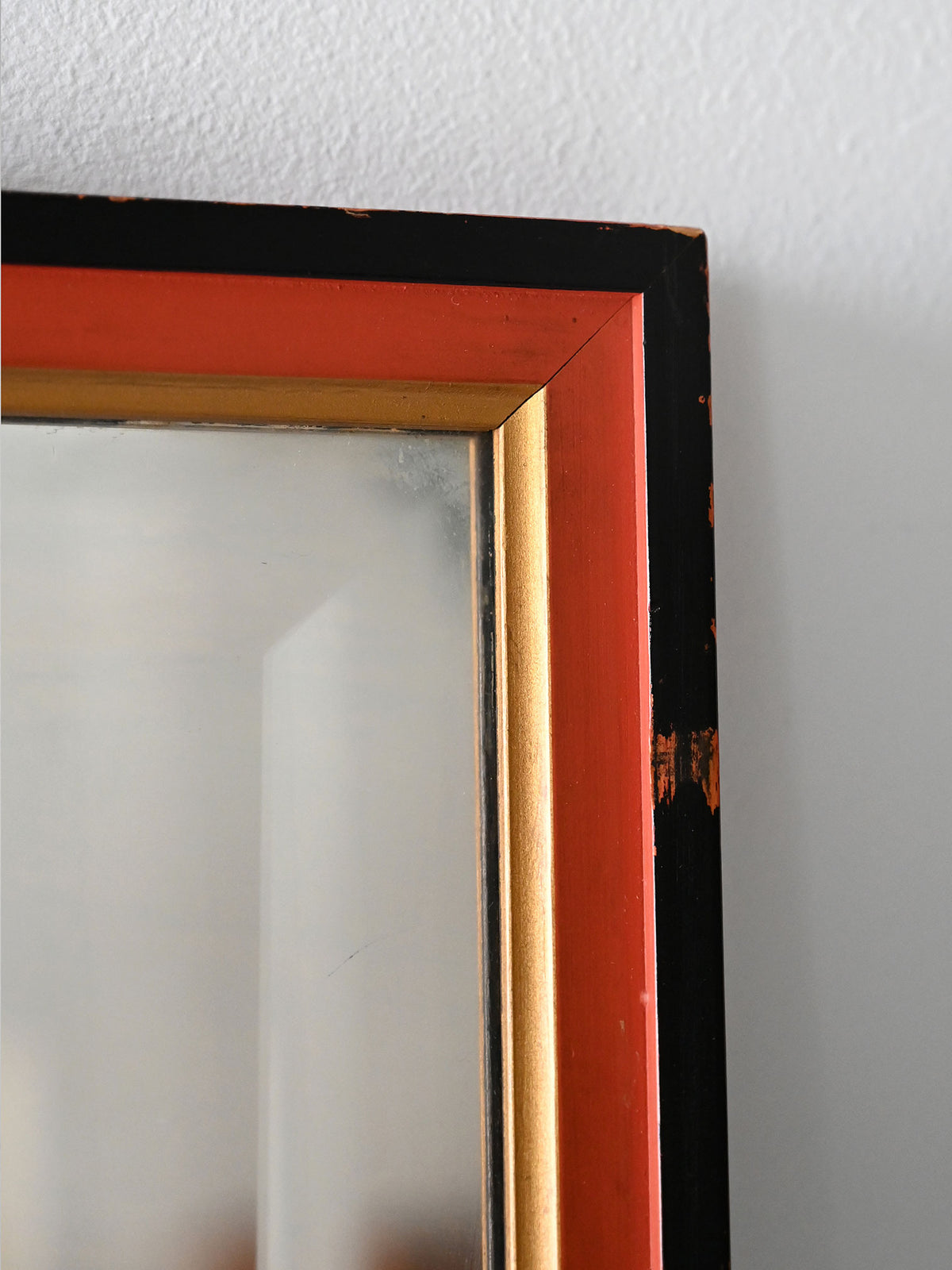 Specchio déco scandinavo anni '30 dipinto 3