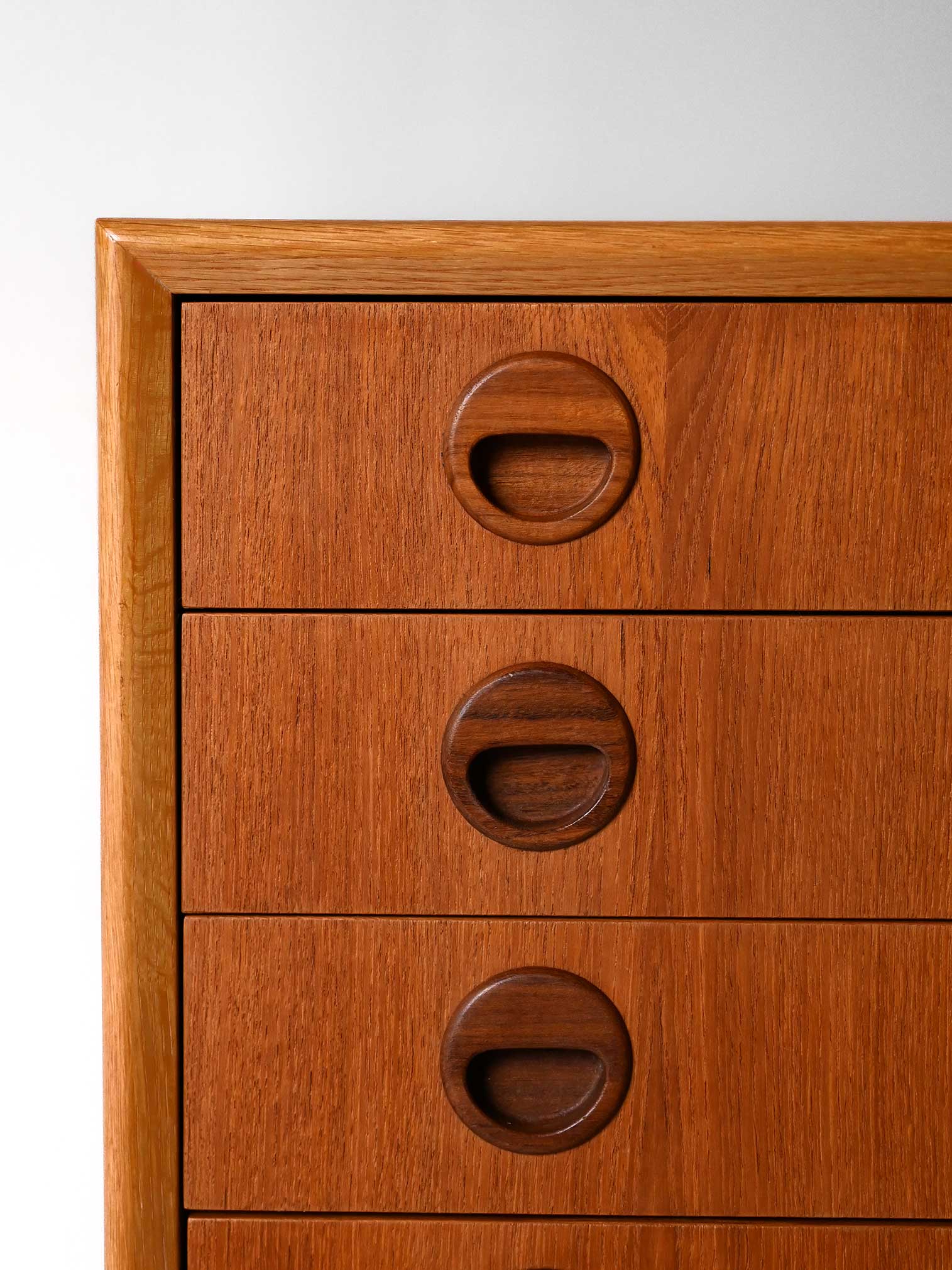 Sideboard scandinavo teak e rovere anni ’50/’60 7