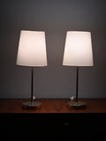 Coppia di abat-jour scandinave in ottone 1