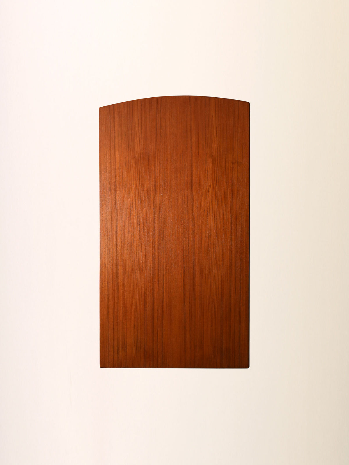 Scrivania scandinava vintage con blocco di cassetti e vano libreria 8