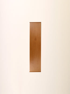 Sideboard scandinavo vintage in rovere con cassetti a latta 7