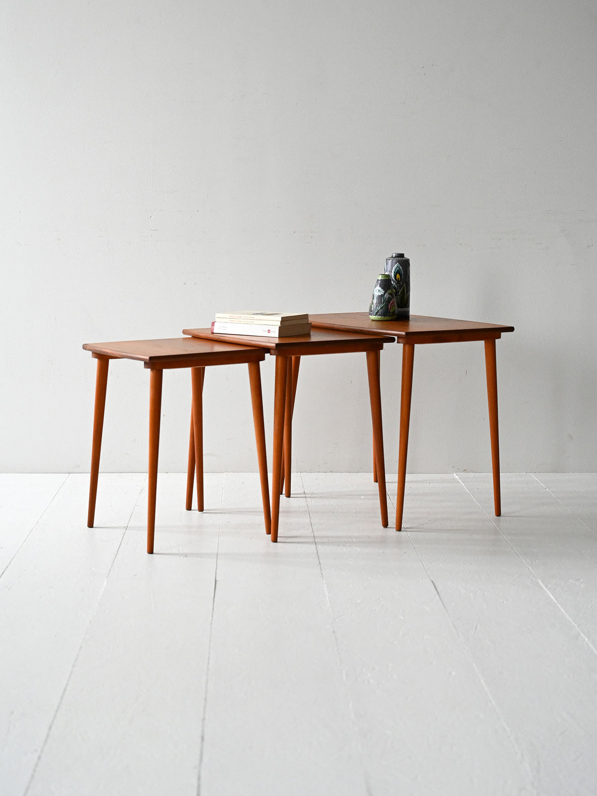 Coffee table scandinavi con incastro a scorrimento