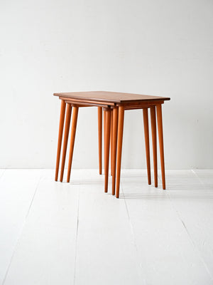 Coffee table scandinavi con incastro a scorrimento 4