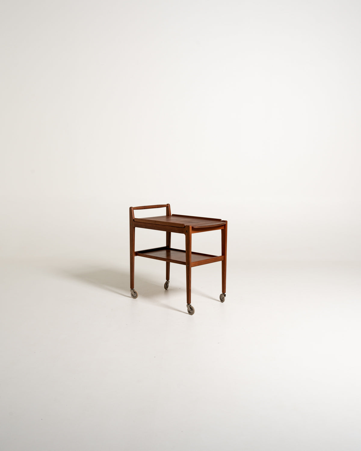Carrello svedese in teak anni '50/'60