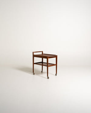 Carrello svedese in teak anni '50/'60