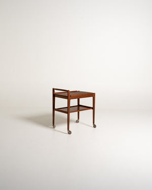 Carrello svedese in teak anni '50/'60