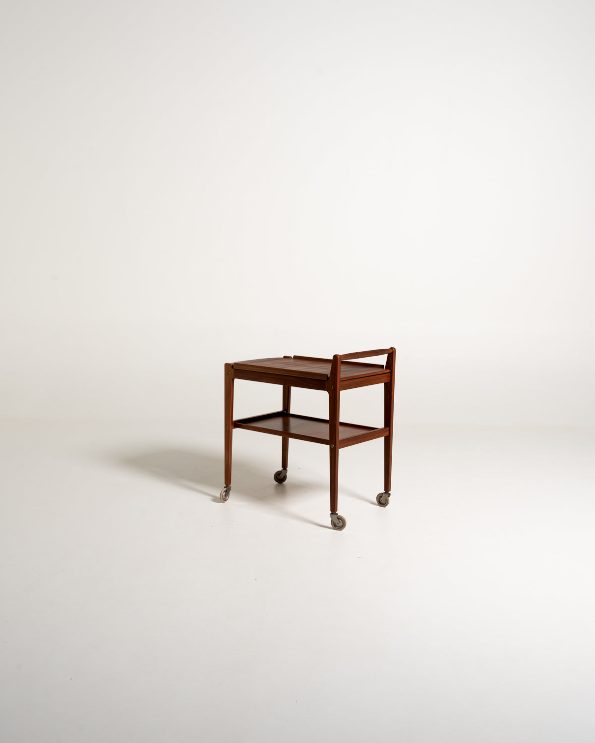 Carrello svedese in teak anni '50/'60
