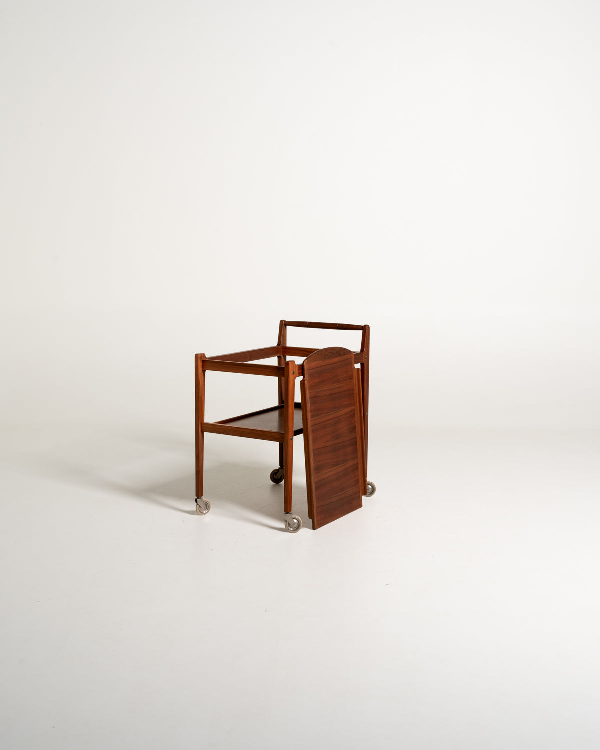 Carrello svedese in teak anni '50/'60