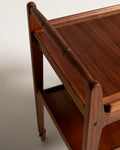 Carrello svedese in teak anni '50/'60