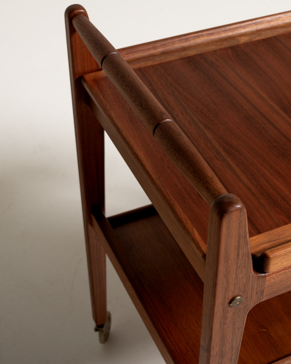 Carrello svedese in teak anni '50/'60