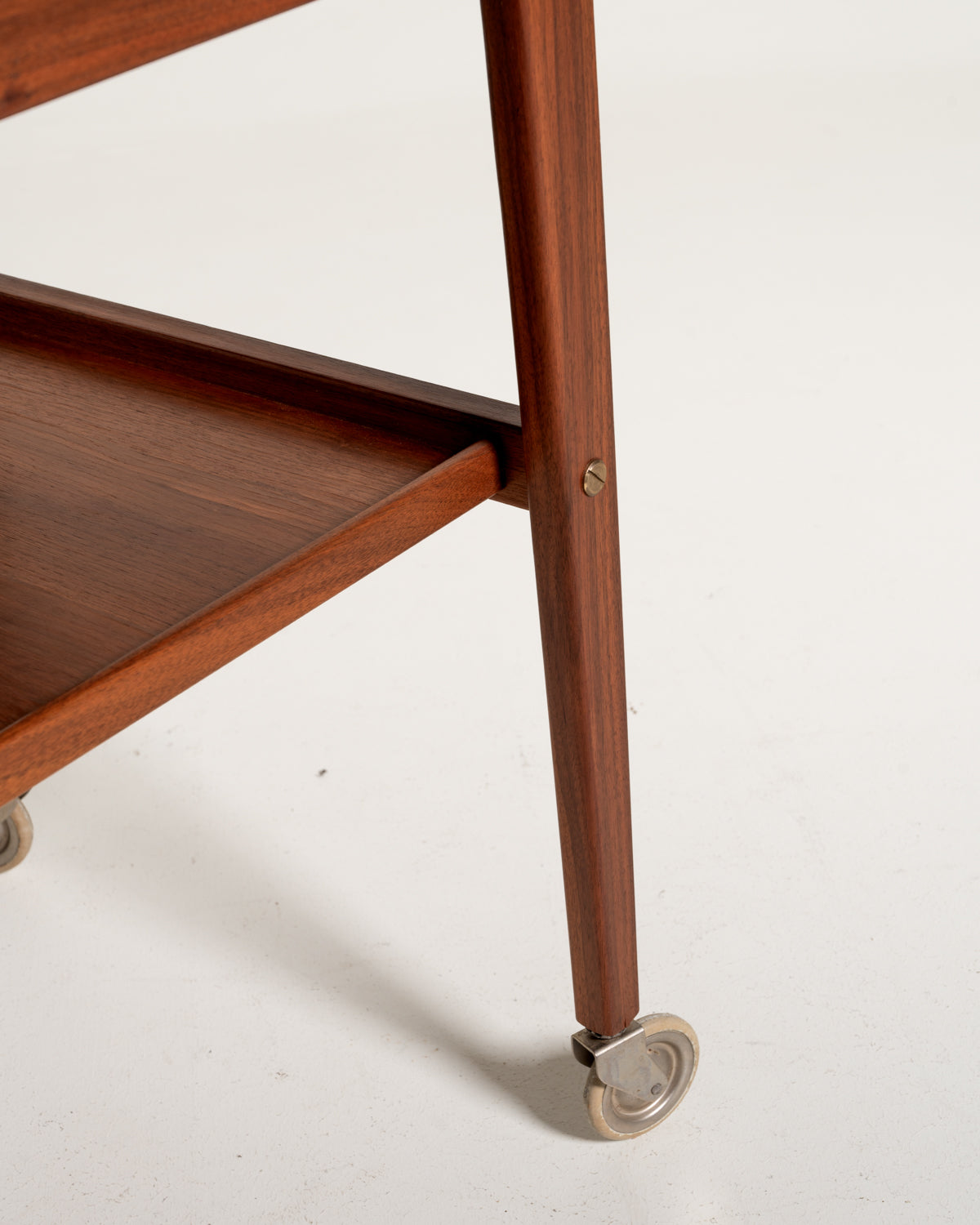 Carrello svedese in teak anni '50/'60
