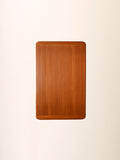 Tavolino scandinavo in teak con gambe tornite 5