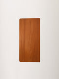 Cassettiera scandinava in teak con gambe nere 8