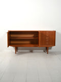 Sideboard scandinavo in teak anni ’50-’60 2