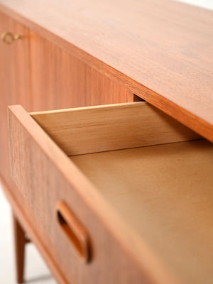 Sideboard scandinavo in teak anni ’50-’60 6