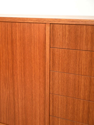 Sideboard scandinavo in teak anni ’50-’60 8