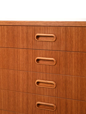 Sideboard scandinavo in teak anni ’50-’60 9