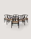 Set di 6 sedie CH24 di Hans Wegner