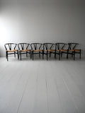 Set di 6 sedie CH24 di Hans Wegner 5