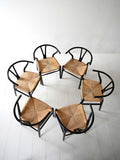 Set di 6 sedie CH24 di Hans Wegner 1