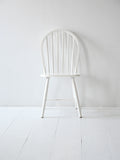 Set di 4 sedie scandinave bianche 2