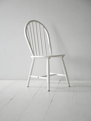 Sedia scandinava bianca 1