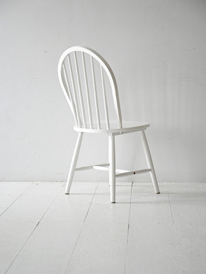 Sedia scandinava bianca 2