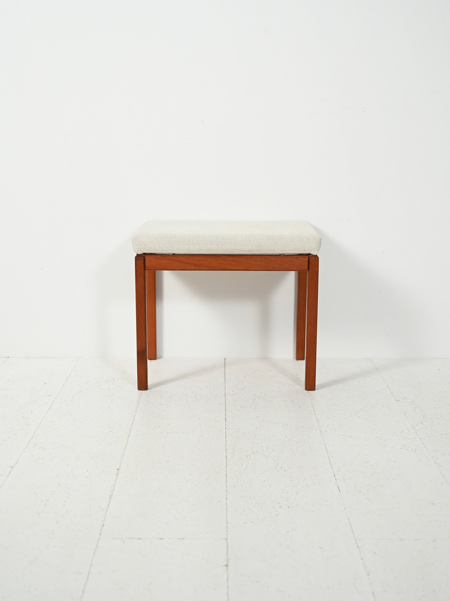Poggiapiedi scandinavo in teak di Egström & Myrstrand 1