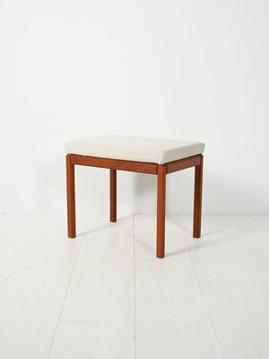 Poggiapiedi scandinavo in teak di Egström & Myrstrand 2