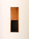 Coffee table scandinavo vintage anni 60 in teak con portafiori 6