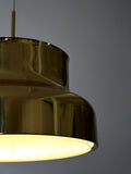 Lampada da soffitto Bumling in ottone di Anders Pehrson 2