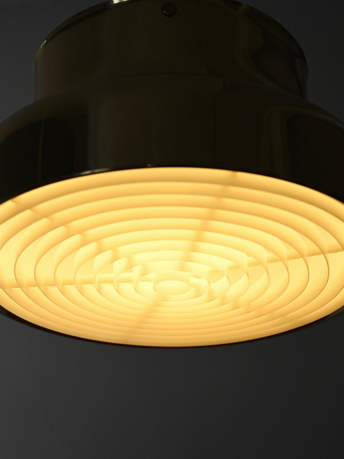 Lampada da soffitto Bumling in ottone di Anders Pehrson 3