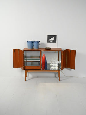 Mobile bar scandinavo anni ’50 in teak 2